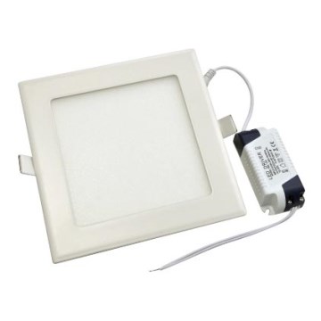 LED Iegremdējama lampa RIKI-V LED/12W/230V 175x175 mm IP40