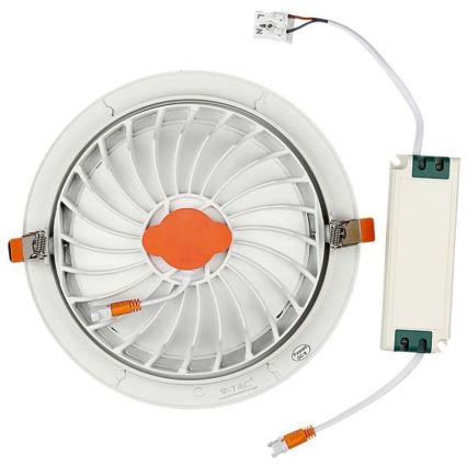 LED Iegremdējama lampa SAMSUNG CHIP LED/20W/230V 3000K