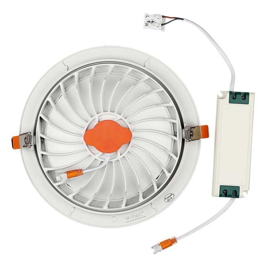 LED Iegremdējama lampa SAMSUNG CHIP LED/30W/230V 6400K