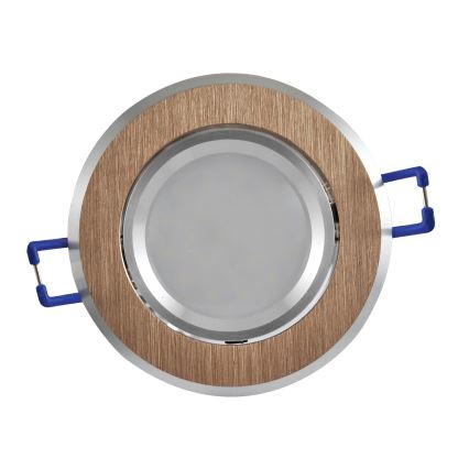 LED Iegremdējama lampa SAULE OLAL 1xGU10/3,5W/230V 3000K d. 8,4 cm zelta