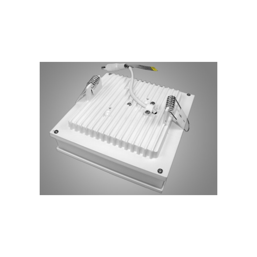LED Iegremdējama lampa SLATER LED/12W/230V 4500K 12x12 cm