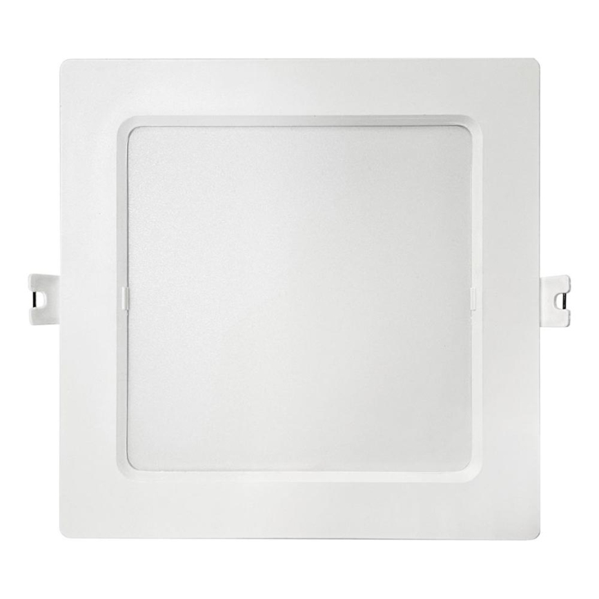 LED Iegremdējama lampa SQUARE LED/12W/230V 4000K 17x17 cm balta