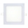 LED Iegremdējama lampa SQUARE LED/12W/230V 4200K 16,8x16,8 cm balta
