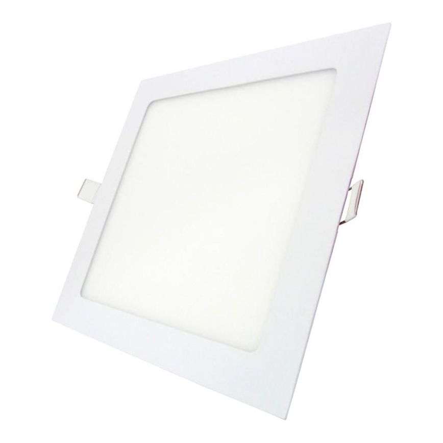 LED Iegremdējama lampa SQUARE LED/12W/230V 4200K 16,8x16,8 cm balta