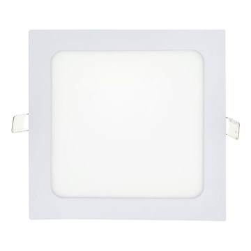 LED Iegremdējama lampa SQUARE LED/15W/230V 4200K 18,8x18,8 cm balta