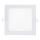LED Iegremdējama lampa SQUARE LED/15W/230V 4200K 18,8x18,8 cm balta