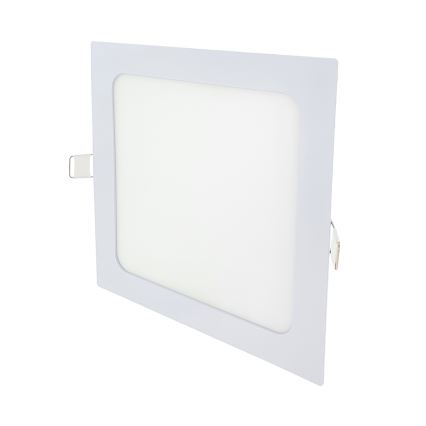 LED Iegremdējama lampa SQUARE LED/15W/230V 4200K 18,8x18,8 cm balta