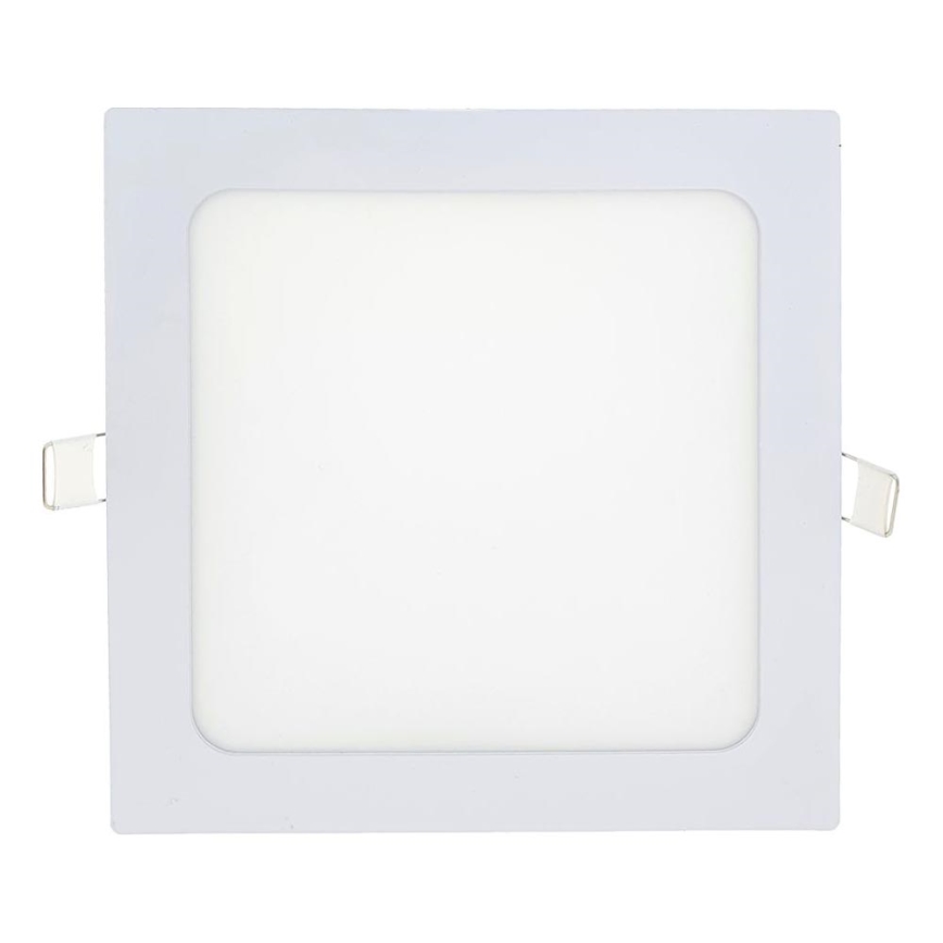 LED Iegremdējama lampa SQUARE LED/15W/230V 6500K 18,8x18,8 cm balta