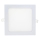 LED Iegremdējama lampa SQUARE LED/15W/230V 6500K 18,8x18,8 cm balta