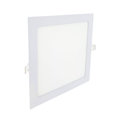 LED Iegremdējama lampa SQUARE LED/18W/230V 2700K 22x22 cm balta
