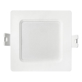 LED Iegremdējama lampa SQUARE LED/3W/230V 4000K 9x9 cm balta