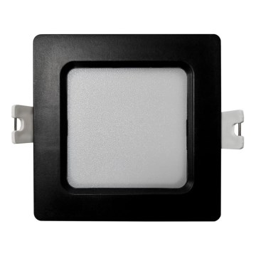LED Iegremdējama lampa SQUARE LED/3W/230V 4000K 9x9 cm melna