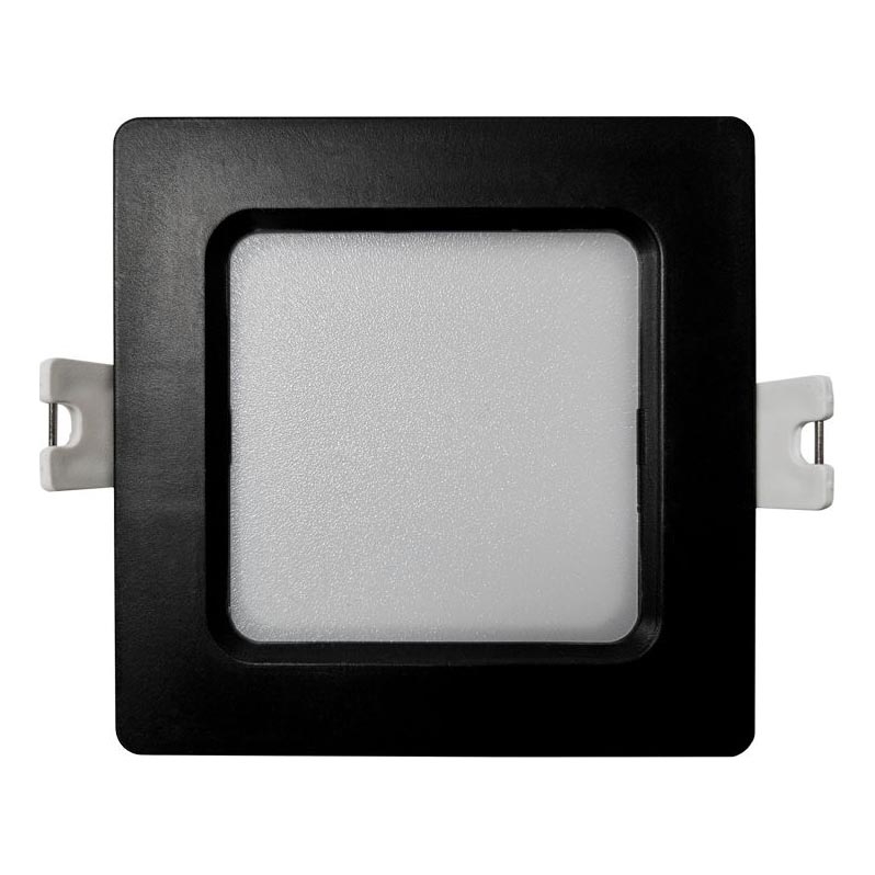 LED Iegremdējama lampa SQUARE LED/3W/230V 4000K 9x9 cm melna