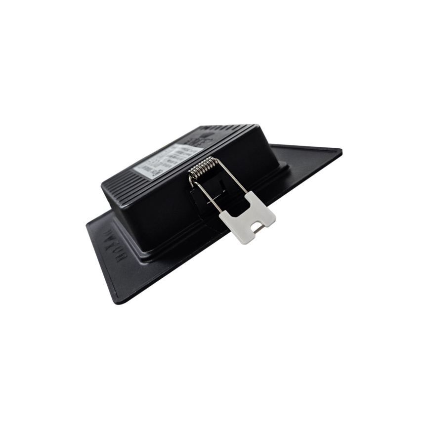 LED Iegremdējama lampa SQUARE LED/3W/230V 4000K 9x9 cm melna