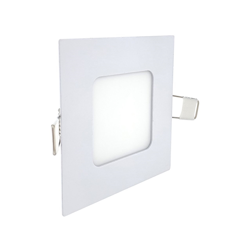 LED Iegremdējama lampa SQUARE LED/3W/230V 4200K 8,3x8,3 cm balta