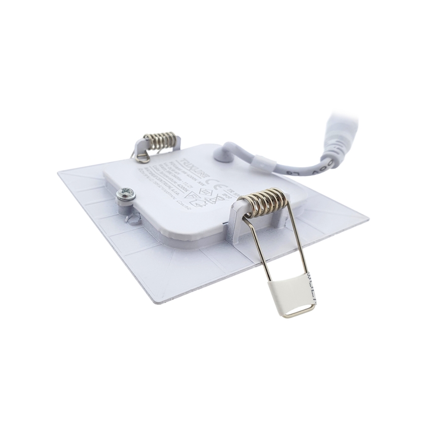 LED Iegremdējama lampa SQUARE LED/3W/230V 4200K 8,3x8,3 cm balta