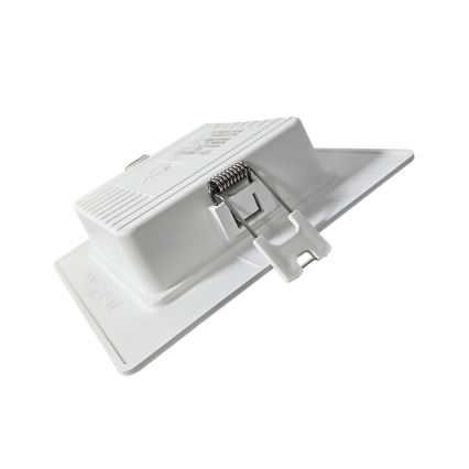 LED Iegremdējama lampa SQUARE LED/6W/230V 4000K 12x12 cm balta