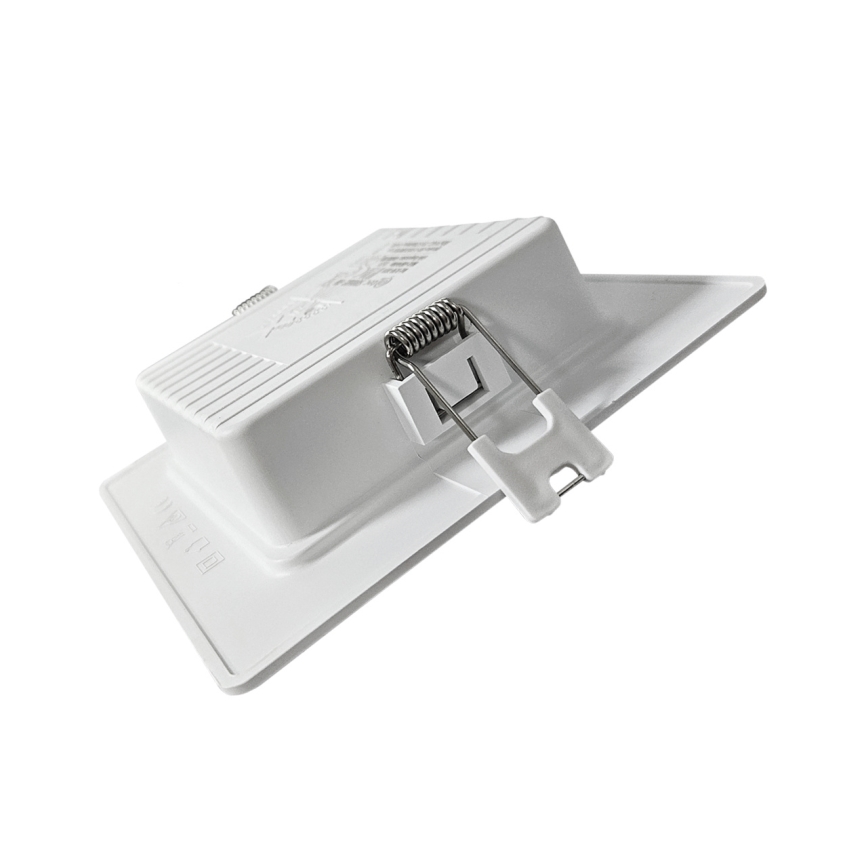 LED Iegremdējama lampa SQUARE LED/6W/230V 4000K 12x12 cm balta