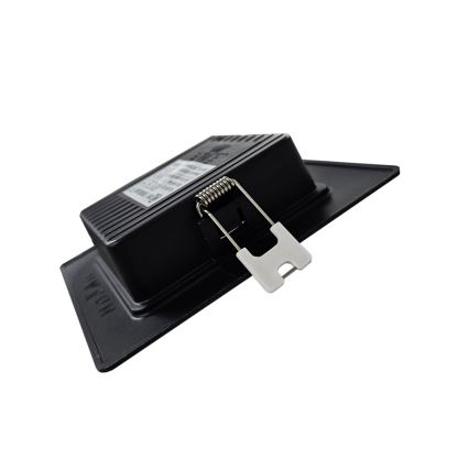 LED Iegremdējama lampa SQUARE LED/6W/230V 4000K 12x12 cm melna