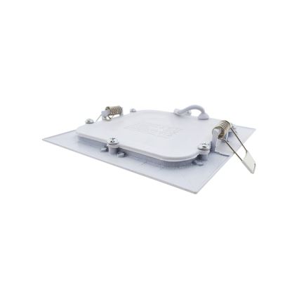 LED Iegremdējama lampa SQUARE LED/6W/230V 4200K 11,8x11,8 cm balta