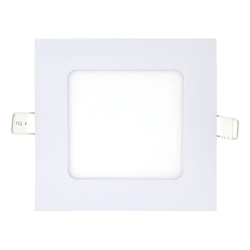 LED Iegremdējama lampa SQUARE LED/6W/230V 6500K 11,8x11,8 cm balta