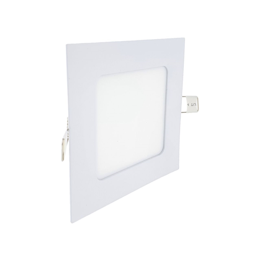 LED Iegremdējama lampa SQUARE LED/6W/230V 6500K 11,8x11,8 cm balta