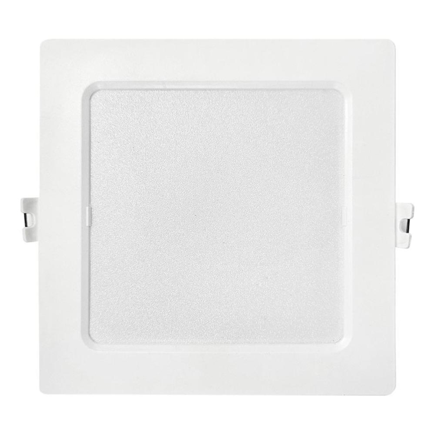 LED Iegremdējama lampa SQUARE LED/9W/230V 4000K 14,5x14,5 cm balta