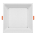 LED Iegremdējama lampa TONY LED/12W/230V 3000/4000/6500K 12x12 cm balta