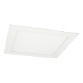 LED Iegremdējama lampa VEGA LED/12W/230V 2900/3900/5800K 17,5x17,5 cm balta