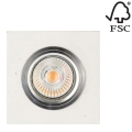 LED Iegremdējama lampa VITAR 1xGU10/5W/230V betona - FSC sertifikāts