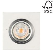 LED Iegremdējama lampa VITAR 1xGU10/5W/230V betona - FSC sertifikāts