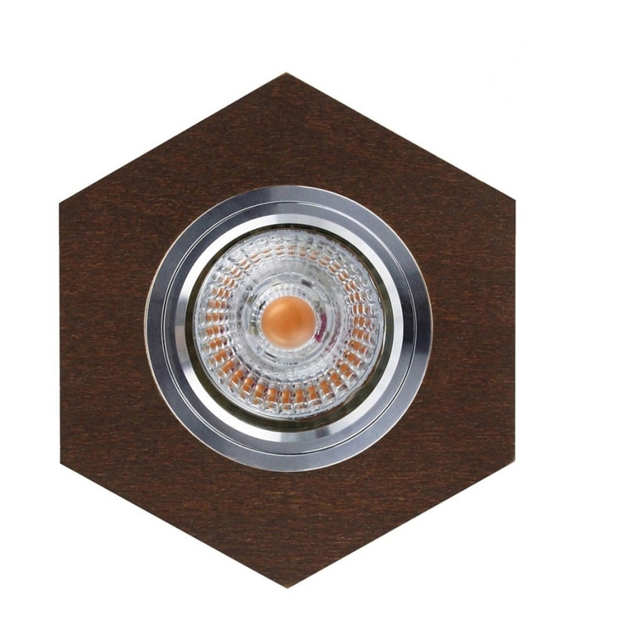 LED Iegremdējama lampa VITAR 1xGU10/5W/230V CRI 90 dižskābardis