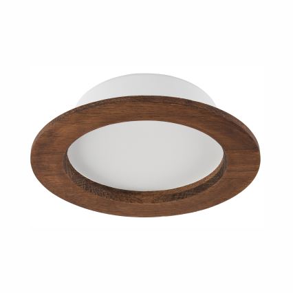 LED Iegremdējama lampa WOODY SPOT LED/12,5W/230V 3000K ķirsis ø 16 cm