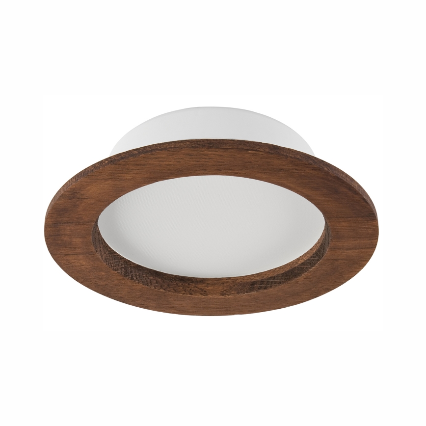 LED Iegremdējama lampa WOODY SPOT LED/12,5W/230V 3000K ķirsis ø 16 cm