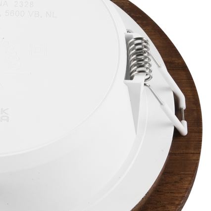 LED Iegremdējama lampa WOODY SPOT LED/12,5W/230V 3000K ķirsis ø 16 cm