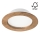 LED Iegremdējama lampa WOODY SPOT LED/12,5W/230V 3000K rieksts ø 16 cm