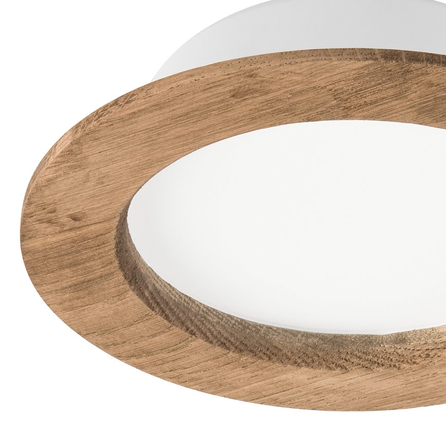 LED Iegremdējama lampa WOODY SPOT LED/12,5W/230V 3000K rieksts ø 16 cm