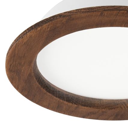 LED Iegremdējama lampa WOODY SPOT LED/16,5W/230V 4000K ķirsis ø 18,5 cm