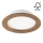 LED Iegremdējama lampa WOODY SPOT LED/16,5W/230V 4000K rieksts ø 18,5 cm