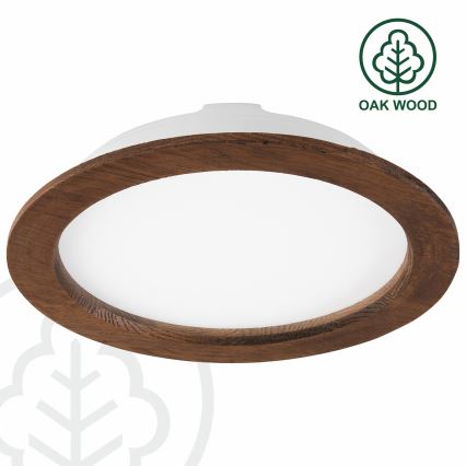 LED Iegremdējama lampa WOODY SPOT LED/23,5W/230V 4000K ķirsis ø 23,5 cm