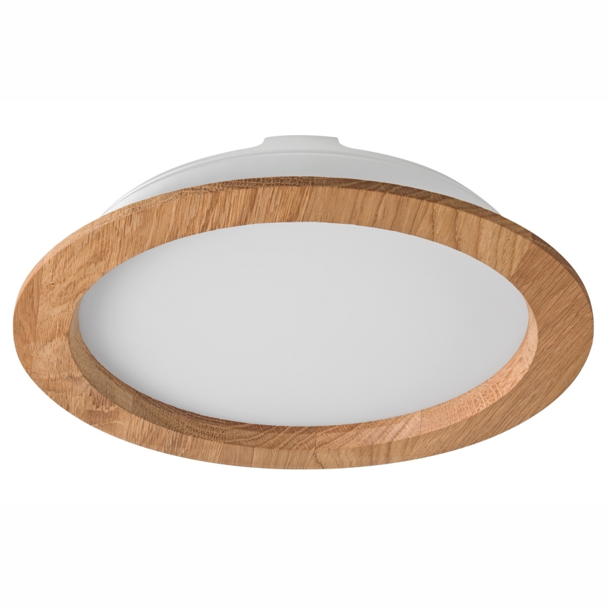 LED Iegremdējama lampa WOODY SPOT LED/23,5W/230V 4000K ozols ø 23,5 cm