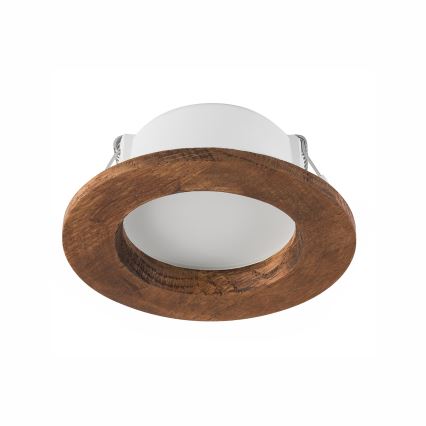 LED Iegremdējama lampa WOODY SPOT LED/5,5W/230V 4000K ķirsis ø 10 cm