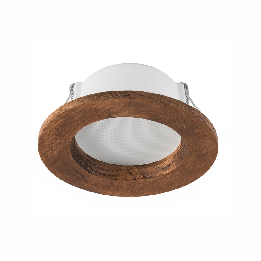 LED Iegremdējama lampa WOODY SPOT LED/5,5W/230V 4000K ķirsis ø 10 cm