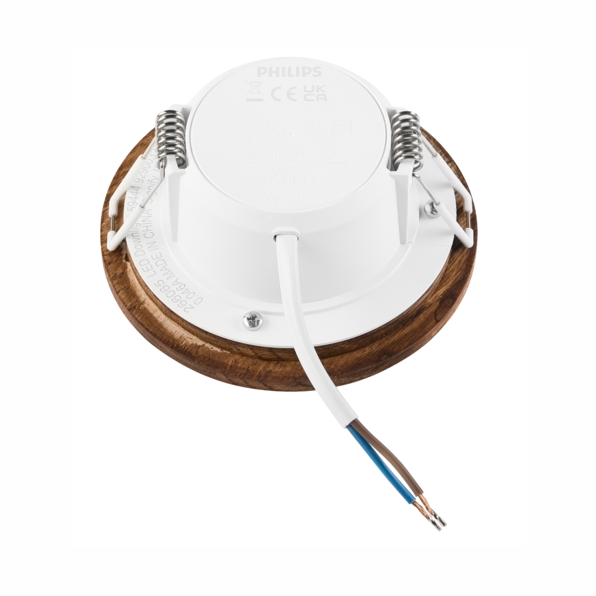 LED Iegremdējama lampa WOODY SPOT LED/5,5W/230V 4000K ķirsis ø 10 cm