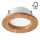LED Iegremdējama lampa WOODY SPOT LED/5,5W/230V 4000K ozolkoks ø 10 cm