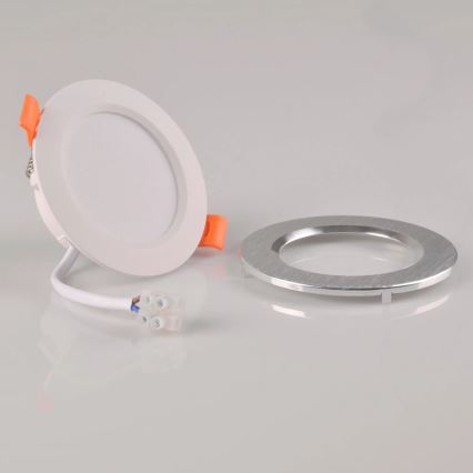 LED Iegremdējama lampa ZOE LED/4,8W/230V sudraba