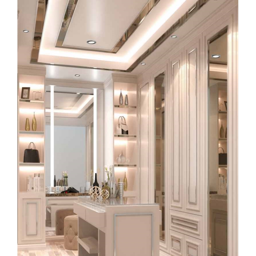 LED Iegremdējama vannas istabas lampa BONO LED/8W/230V 4000K IP65 spīdīgi hromēts