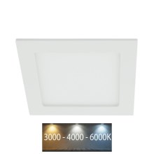 LED Iegremdējama vannas istabas lampa LED/12W/230V 3000/4000/6000K IP44