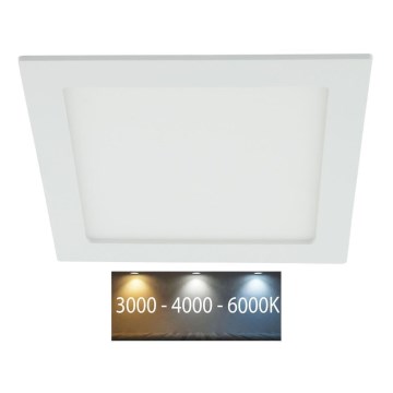 LED Iegremdējama vannas istabas lampa LED/18W/230V 3000/4000/6000K IP44