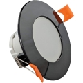 LED Iegremdējama vannas istabas lampa LED/5W/230V 3000K IP65, melna